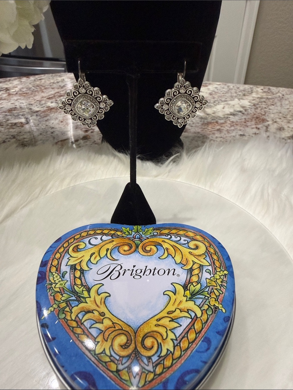 Brighton Mumtaz Earrings Rare Find